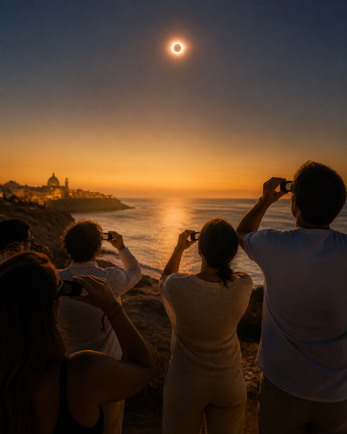 Ejemplo visual: Mirador del eclipse